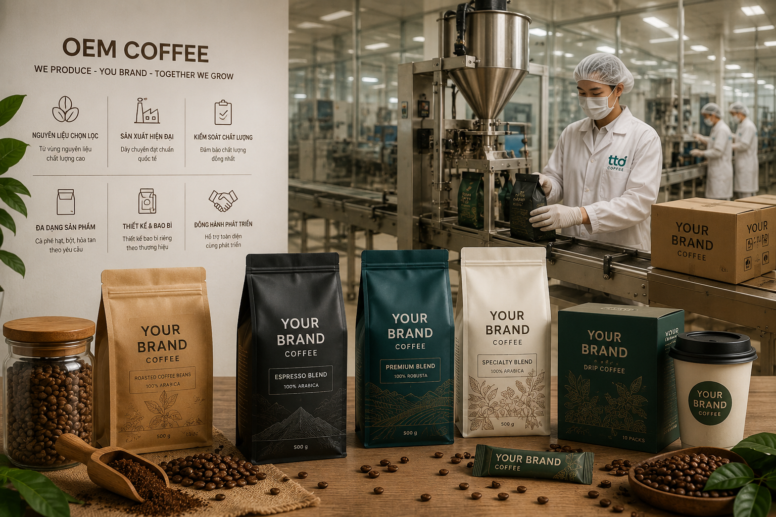 TTD Coffee - Xưởng Rang Xay Cà Phê Uy Tín 45