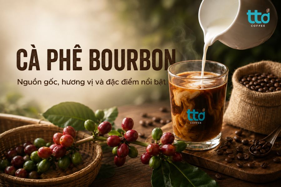 Cà phê Bourbon là gì? Nguồn gốc, hương vị và đặc điểm nổi bật