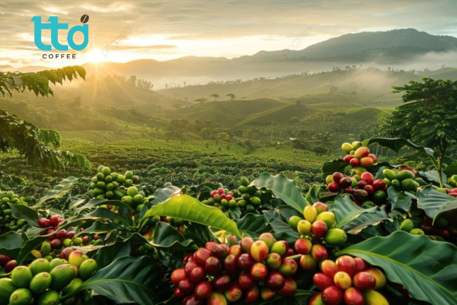 Cầu Đất – Đà Lạt là vùng trồng Moka nổi tiếng, có độ cao trên 1.500 m Cầu Đất – Đà Lạt là vùng trồng Moka nổi tiếng, có độ cao trên 1.500 m