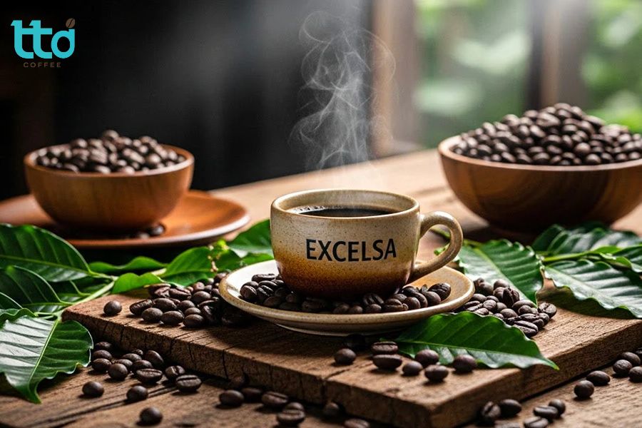 Excelsa phù hợp với nhiều phương pháp pha như Pour Over, French Press, Cold Brew và Espresso