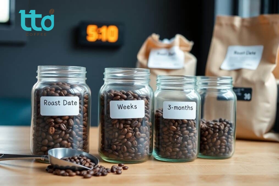 Bảo quản cà phê trong hộp kín khí giúp hạn chế tiếp xúc với oxy, độ ẩm và mùi lạ Bảo quản cà phê trong hộp kín khí giúp hạn chế tiếp xúc với oxy, độ ẩm và mùi lạ