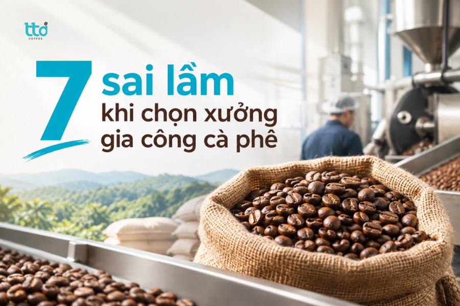 Sai lầm khi chọn xưởng gia công cà phê: 7 điều chủ quán mới nên tránh