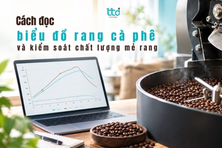 Cách đọc biểu đồ rang cà phê và kiểm soát chất lượng mẻ rang